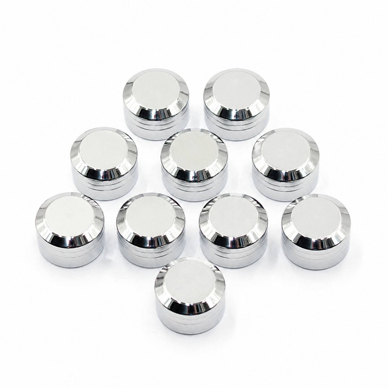 Motorcycle Helmets - Motorcycle Chrome Screw Cap Aluminum Alloy