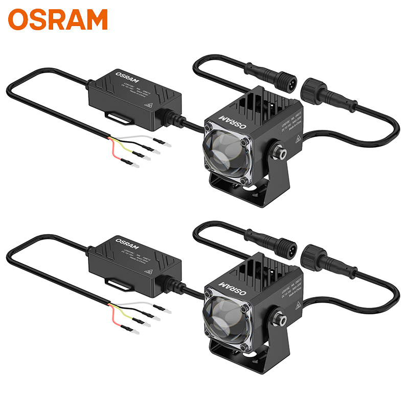 OSRAM LED Motor High Low Beam  - Universal Motorcycle Led Headlight Projector 评论和价格