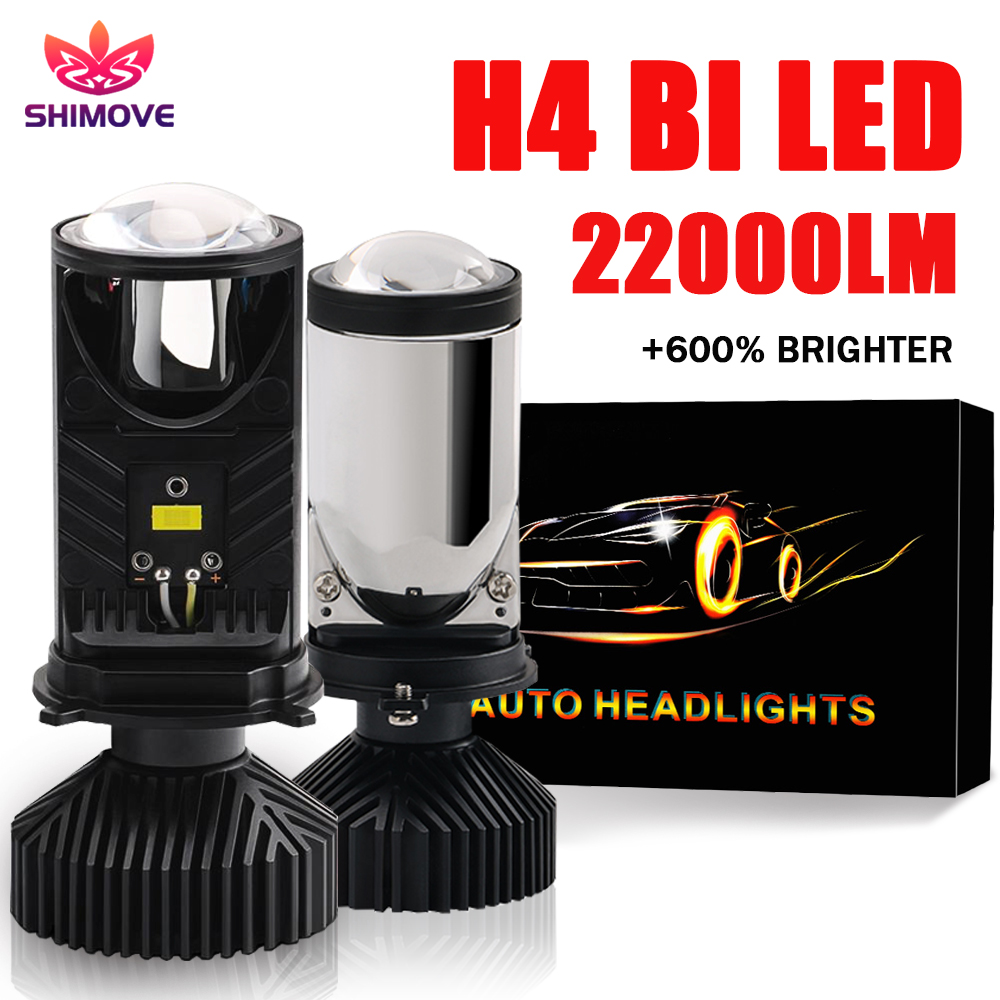 H4 LED Projector Lens Headligh - Universal Motorcycle Led Headlight Projector 评论和价格