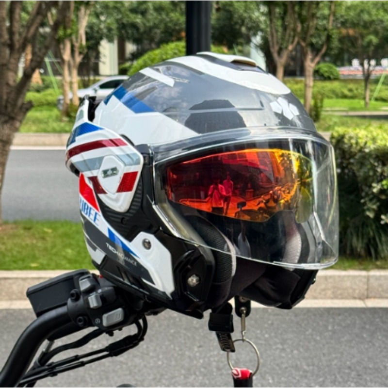 180° Rear‑Rotating Modular Mot - Modular Flip Up Motorcycle Helmet Dot Approved 评论和价格