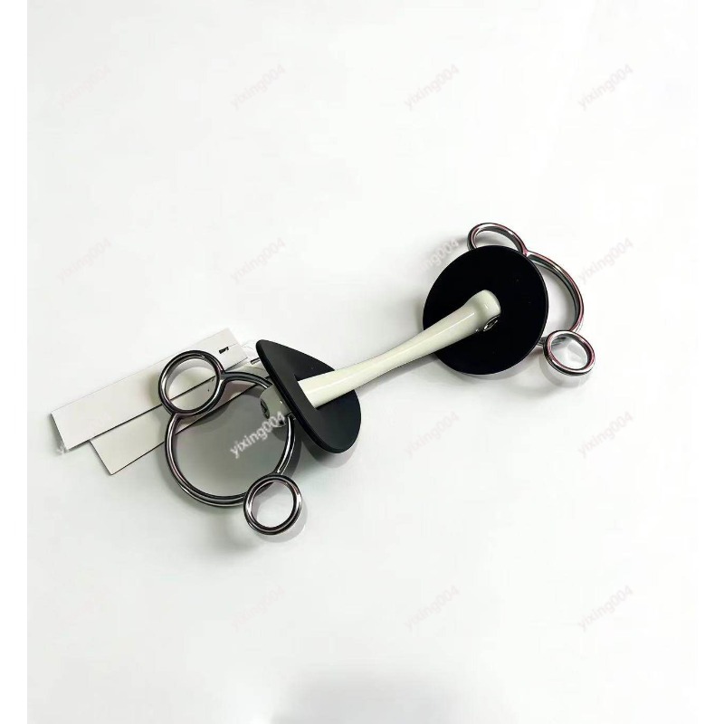 Large Ring Horse Bit Soft Rubb - Riding Gear 评论和价格